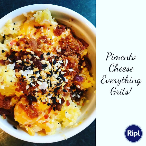 Pimento Cheese Everything Grits