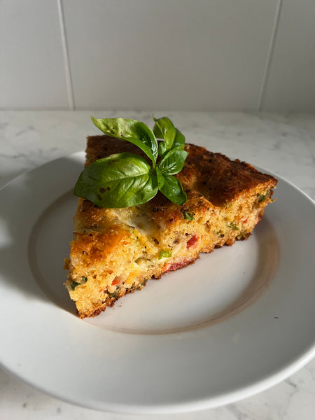 Tomato Pie Cornbread