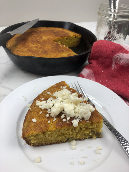 Hatch Green Chile Cornbread