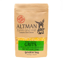 Load image into Gallery viewer, Heirloom Stone Ground Yellow Grits, 6oz.
